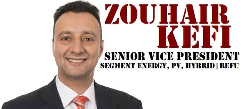 Zouhair Kefi, SeniorVP-Segment Energy, PV, Hybrid | REFU