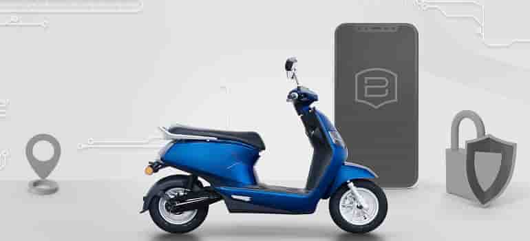 BGauss B8 electric scooter