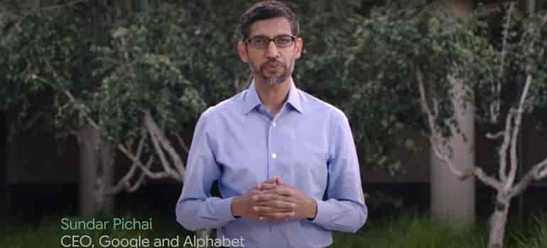 Sundar-Pichai, CEO of Google and Alphabet