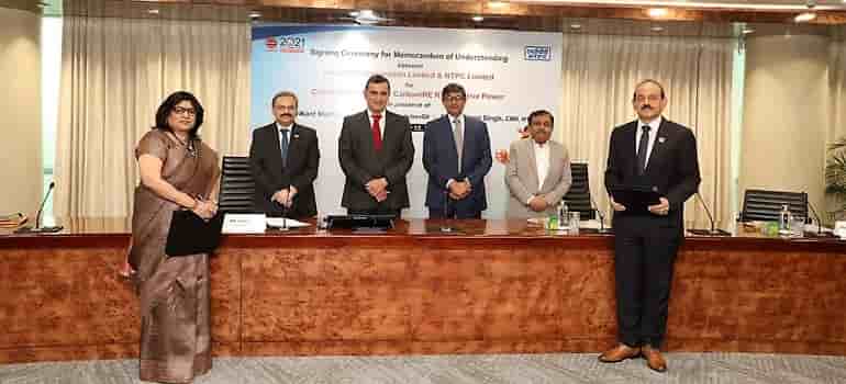 NTPC signs MoU With Indian Oil on renewable energy