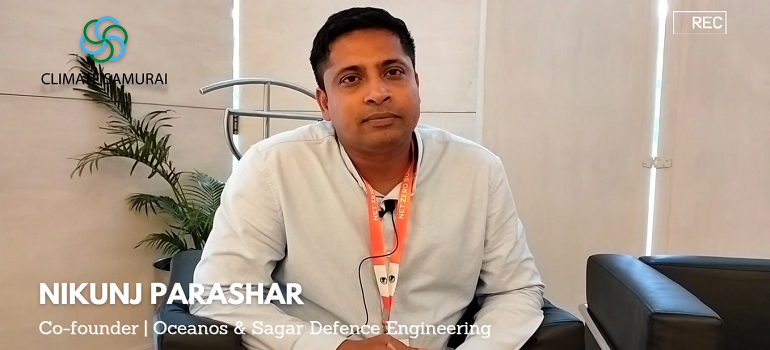 Nikunj Parashar, Co-founder Oceanos & Sagar Defence Engineering