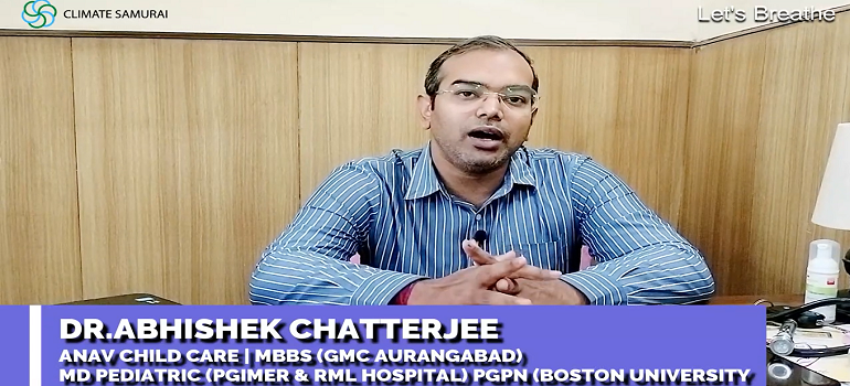 Dr Abhishek Chatterjee Anav Child Care Lets breathe