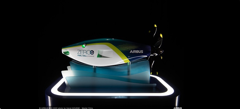 Airbus zero-fuel-cell-engine-model-reveal
